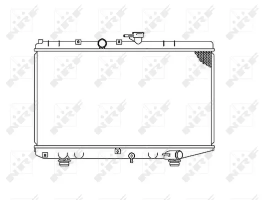 Radiator, engine cooling