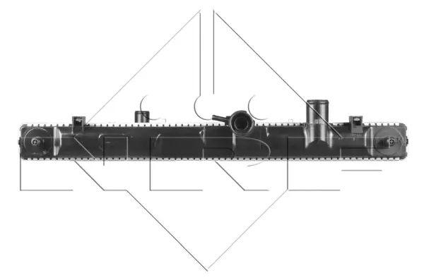 Radiator, engine cooling