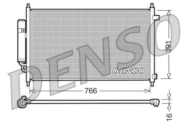 Condenser, air conditioning (WG1917445)