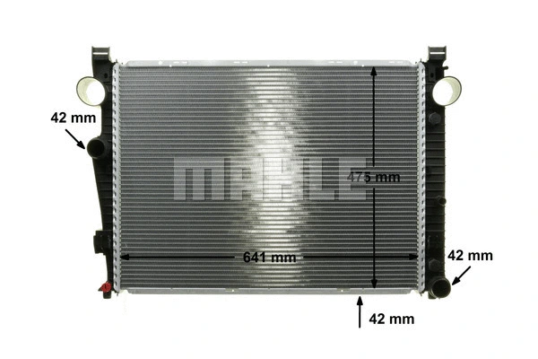 Radiator, engine cooling