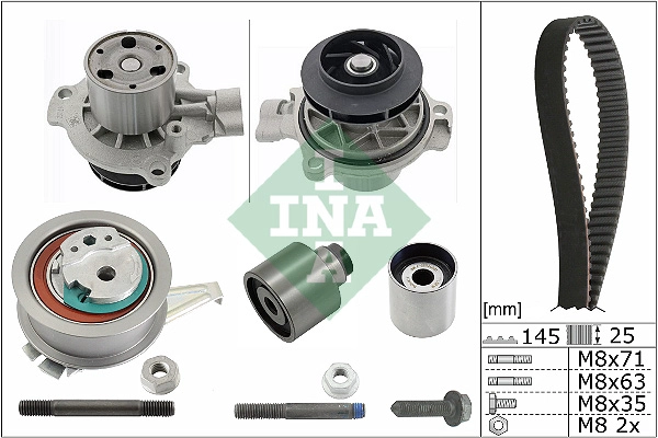 Water Pump & Timing Belt Kit (WG2136864)