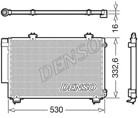 Condenser, air conditioning (WG2170009)