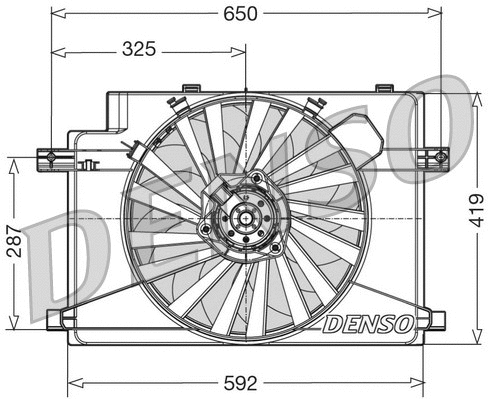 Fan, engine cooling (WG1775564)