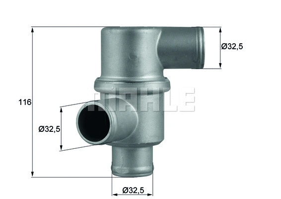 Thermostat, coolant (WG1217529)