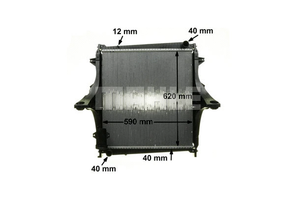 Radiator, engine cooling