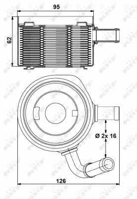 Oil Cooler, engine oil