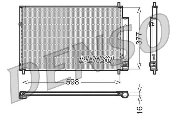 Condenser, air conditioning (WG1917518)