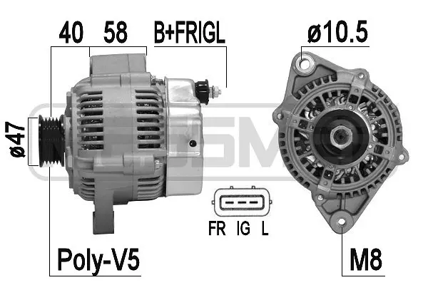 Alternator (WG2011319)