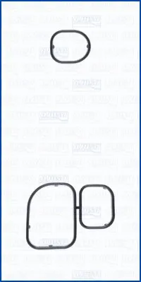 Gasket Set, oil cooler (WG2083680)