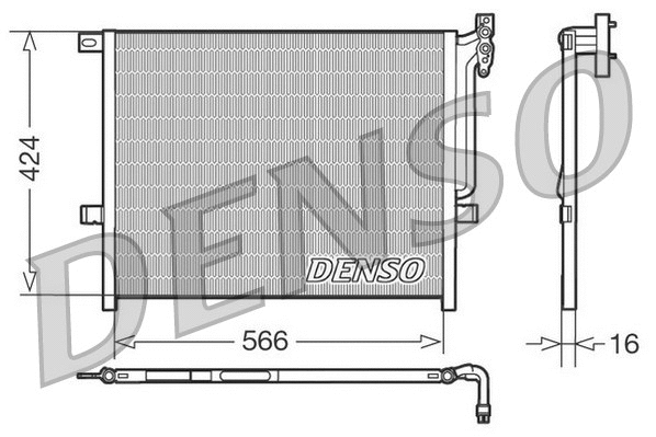 Condenser, air conditioning (WG1917114)