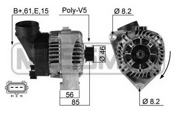 Alternator (WG2012001)