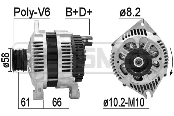 Alternator (WG2012309)