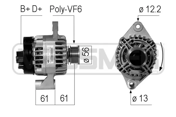 Alternator (WG2012234)