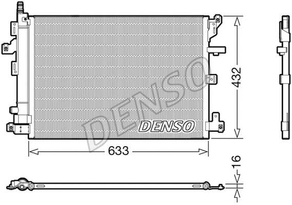 Condenser, air conditioning (WG2169955)