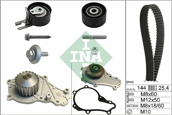 Water Pump & Timing Belt Kit (WG1251494)
