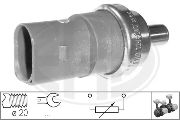 Sensor, coolant temperature (WG1492521)