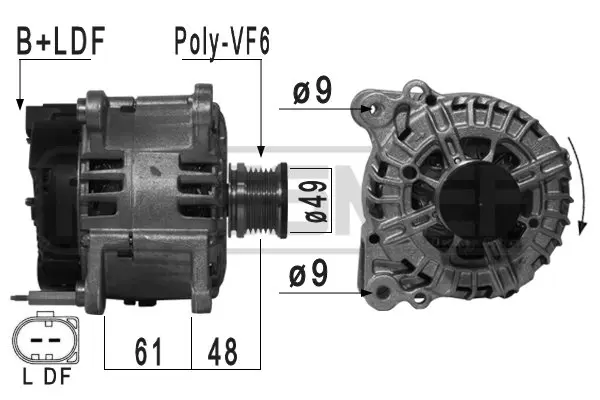 Alternator (WG2011058)