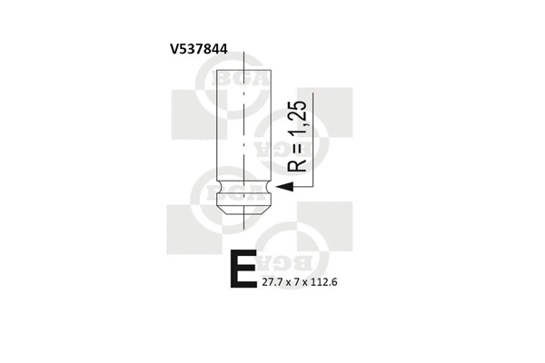 Exhaust Valve (WG1491517)