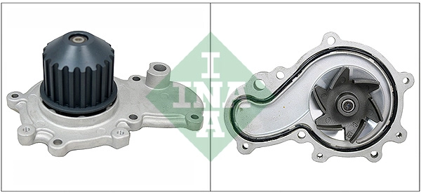 Water Pump, engine cooling (WG1781125)