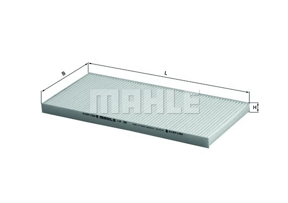 Filter, cabin air (WG1215358)
