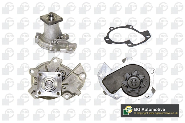Water Pump, engine cooling (WG1489004)