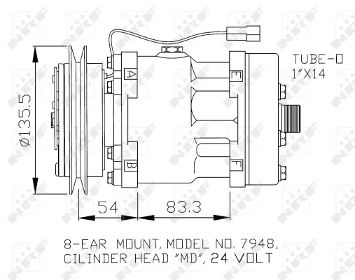 Compressor, air conditioning (WG2260547)