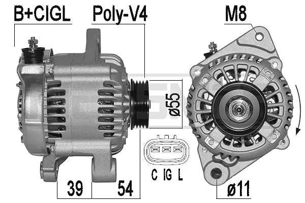 Alternator (WG2011452)