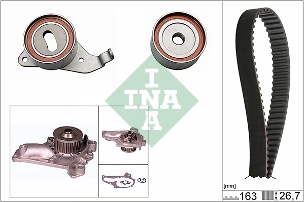 Water Pump & Timing Belt Kit (WG1725034)