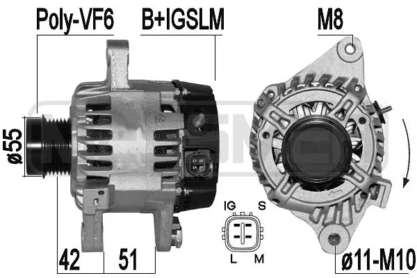 Alternator (WG2011373)
