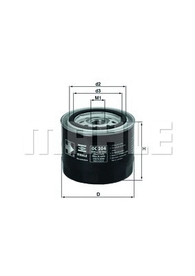 Oil Filter (WG1217052)