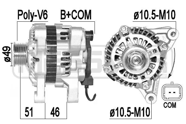 Alternator (WG2011332)