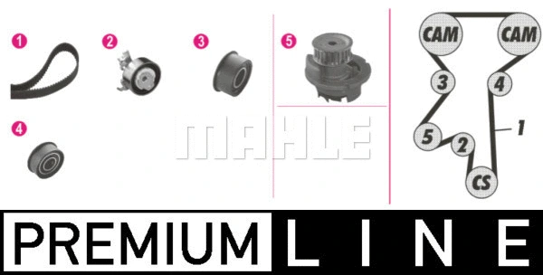 Water Pump & Timing Belt Kit