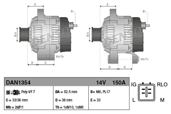 Alternator (WG2072032)
