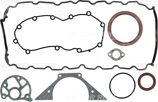 Gasket Kit, crankcase (WG1241881)