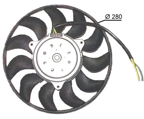 Fan, engine cooling (WG1720567)