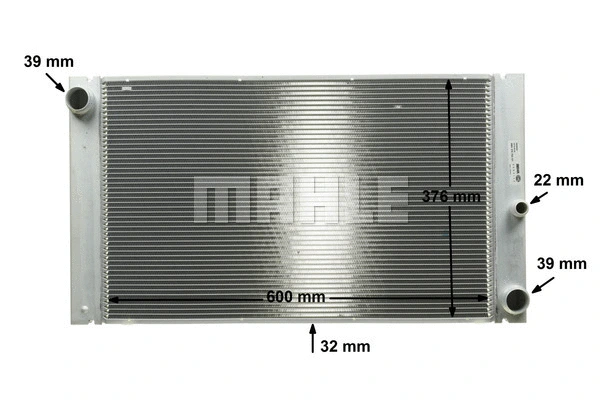 Radiator, engine cooling