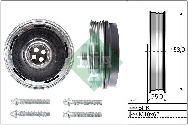 Belt Pulley Set, crankshaft (WG2171320)