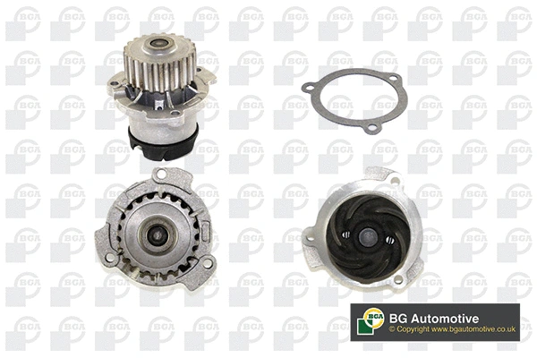 Water Pump, engine cooling (WG1488912)