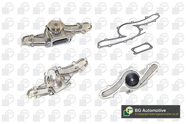 Water Pump, engine cooling (WG1489448)