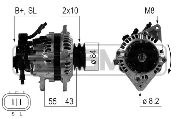Alternator (WG2012099)
