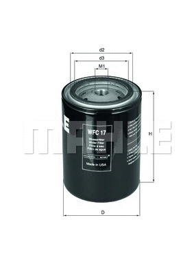 Coolant Filter (WG1218033)