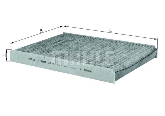 Filter, cabin air (WG1215697)