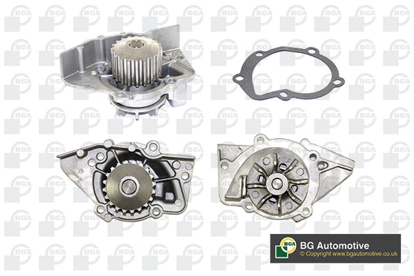 Water Pump, engine cooling (WG1488894)