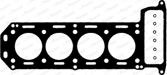 Gasket, cylinder head (WG1178150)