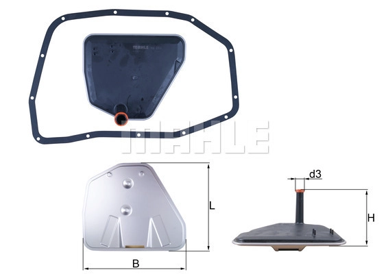Hydraulic Filter, automatic transmission (WG2325911)
