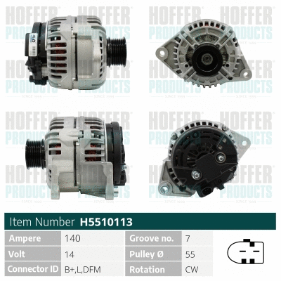 Alternator (WG2196800)