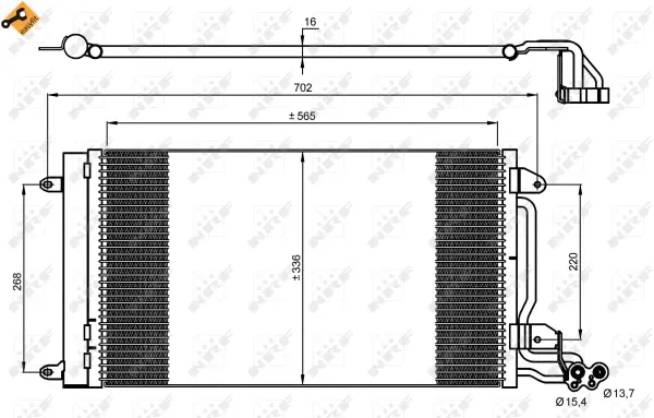 Condenser, air conditioning