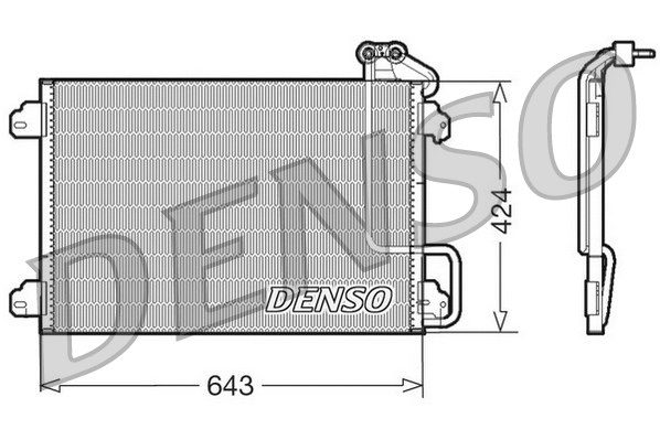 Condenser, air conditioning (WG1917365)