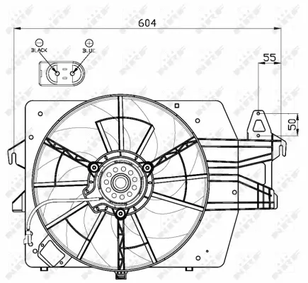 Fan, engine cooling