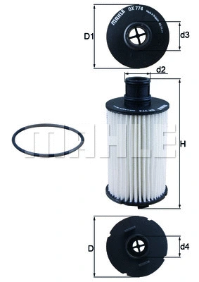 Oil Filter (WG1217467)